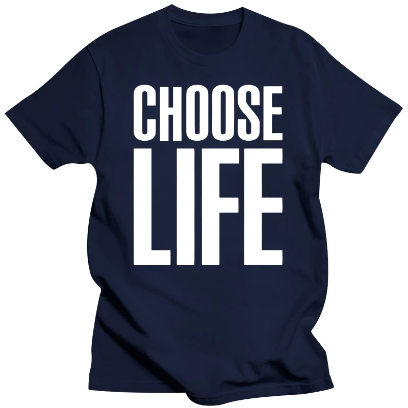 Choose Life T Shirt Inspired By Wham 80'S Retro Fancy Dress Adults Brand New