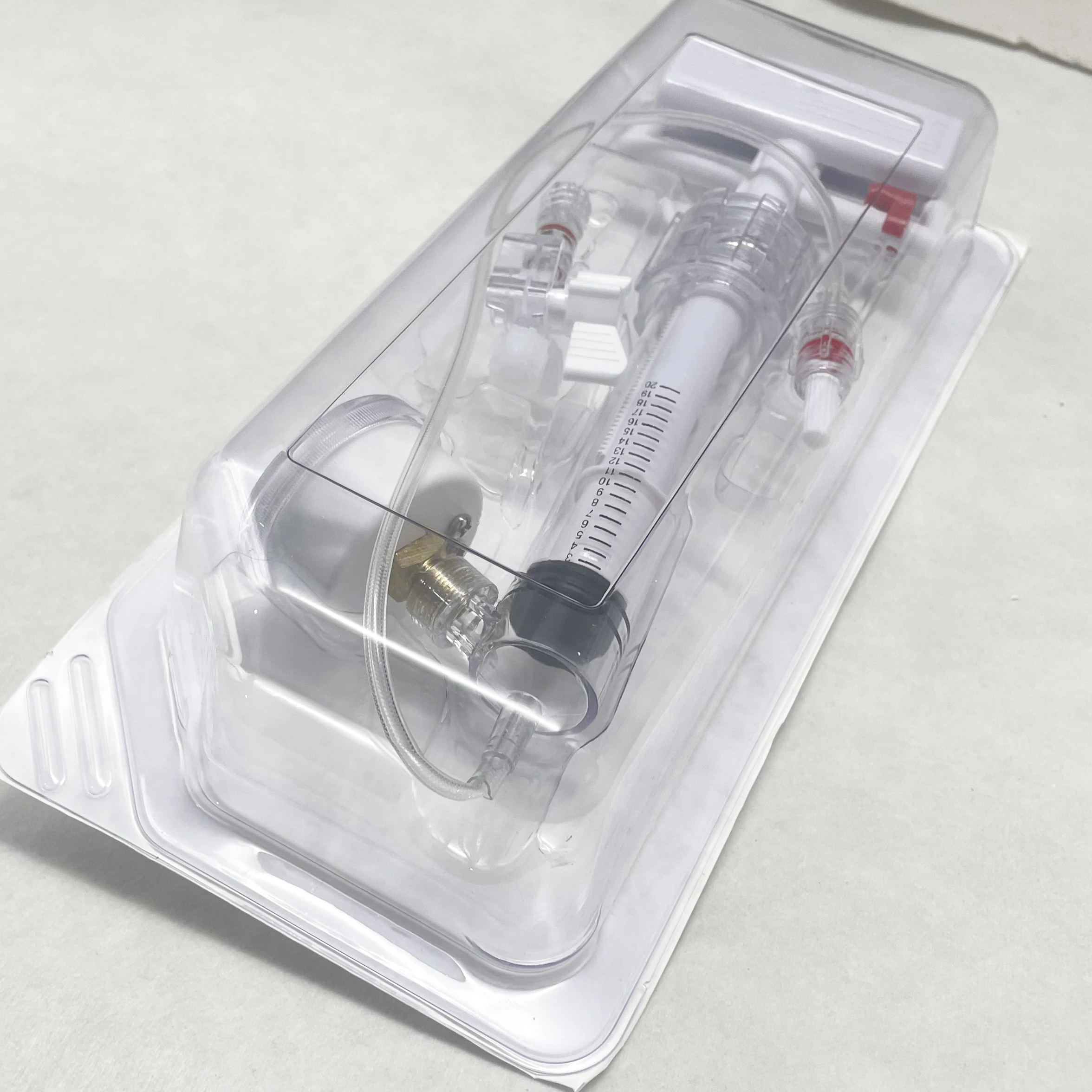 Veterinärmedizinische Ballondilatations-Druckpumpe mit Druckvorrichtung 20ml 30atm Einweg-Wirbelsäulen-Ballon Chirurgisches Expansionswerkzeug – Detail 3