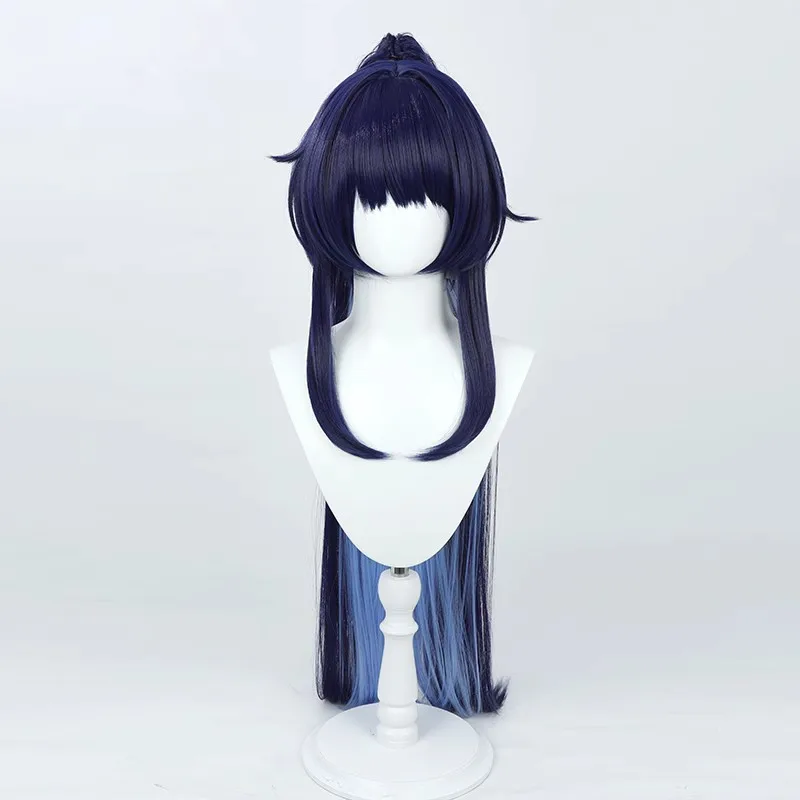 هونكاي إمباكت 3 رايدن مي شعر مستعار تأثيري رائجة البيع عيد الميلاد هالوين شعر مستعار