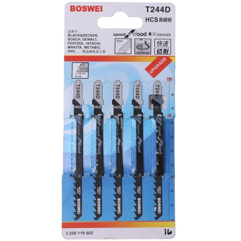 5 Cái T244D HCS T-Shank Cong Ghép Hình Lưỡi Cắt Để Cắt Gỗ Nhanh
