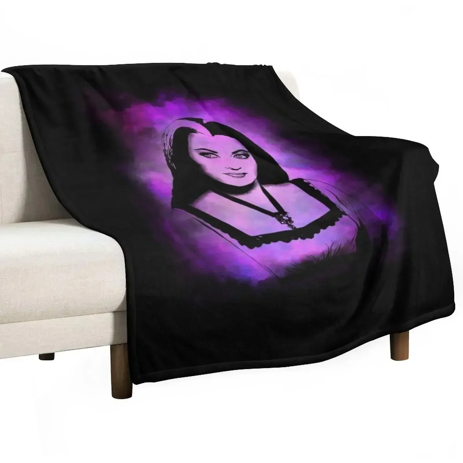 

Lily Munster Throw Blanket Summer Beddings Soft Plush Plaid for winter christmas decoration Blankets