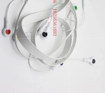 Compatible Cable with ECG Dynamic Lead 24-hour Recorder Accessories