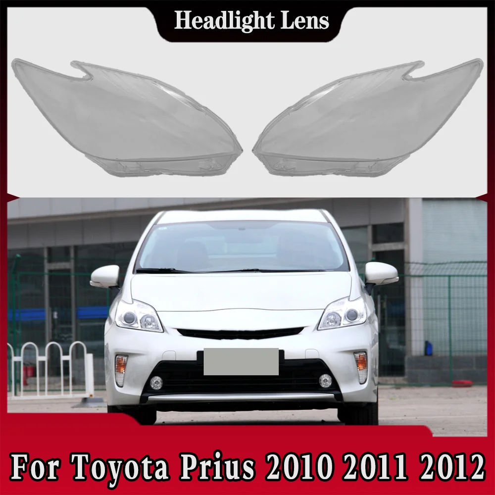 

Front Headlamp Cover Transparent Headlight Shell Lens Plexiglass Replace Original Lampshade For Toyota Prius 2010 2011 2012