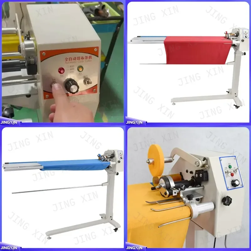 custom for Fully Automatic Cutting and Bundling Machine Auto Feeding Reel Self Stop Cut Straight Twill Strips Industrial Tool