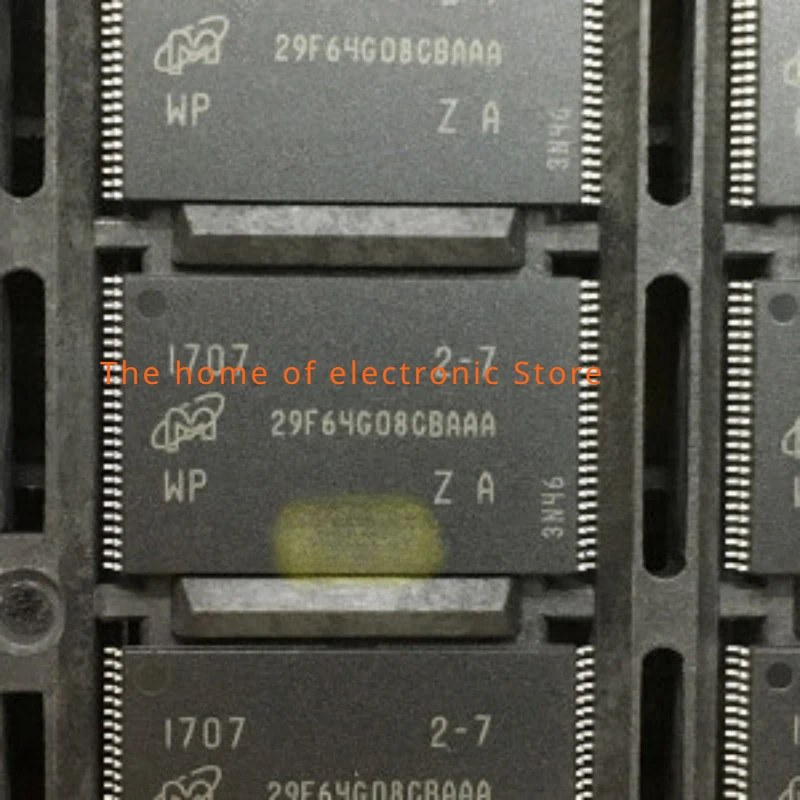 

5PCS/LOT MT29F64G08CBAAAWP-Z:A MT29F64G08CBAAA IC FLASH 64GBIT PAR 48TSOP I