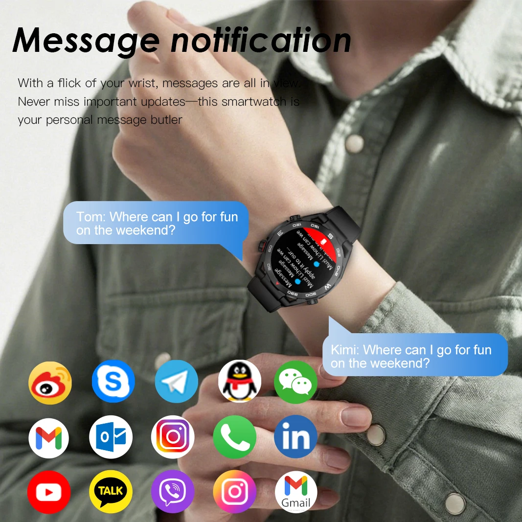 Pinteek AM13 Smart Watches: 10 - Smartwatch Online Watches For Men recension och pris