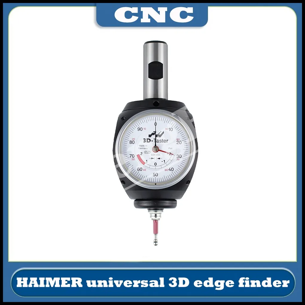 

CNC Haimer universal 3D edge finder, center finder, milling tool, universal three-dimensional detection tool setter 80.360.00FHN