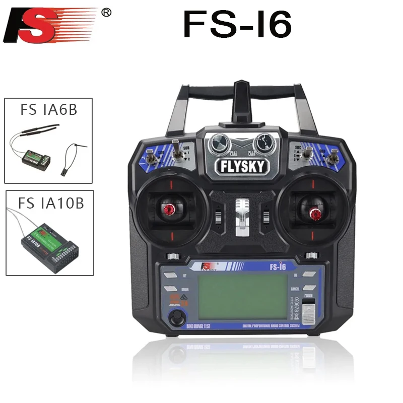 Flysky FS-i6 FS I6 2.4G 6ch RC Transmitter Controller FS-iA6 / FS-iA6B Receiver for RC Quadcopter DIY Drone