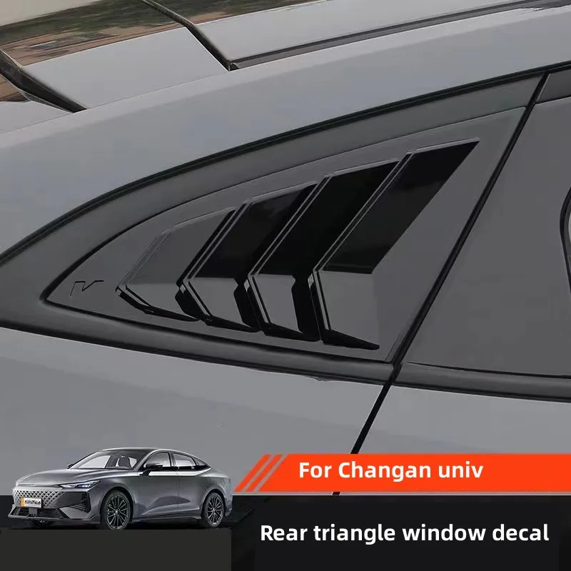 

Car Rear Triangle Window Protection Cover ABS Material Blinds Decorative Stickers For Changan Univ Uni-v 2022 2023 2024