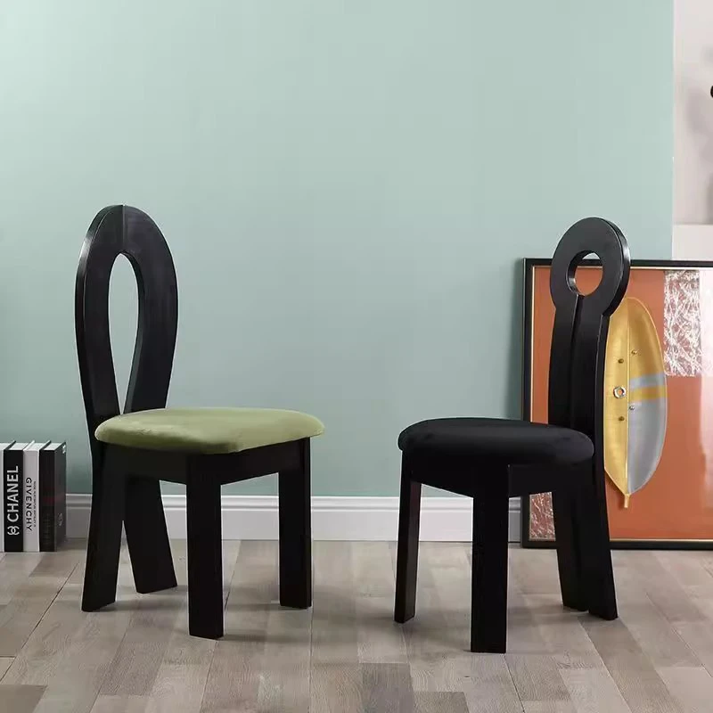 

Set Of 2 Modern Dining Chairs Nordic Trendy Comfortable Ergonomic Dining Chair Luxury Quality Chaises Salle Manger Furniture