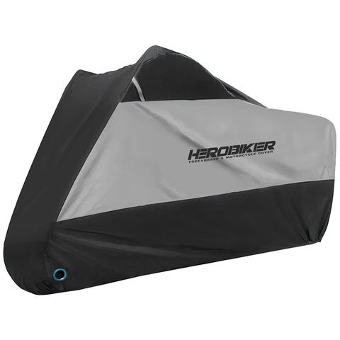 Чехол Для Мотоцикла HEROBIKER, Водонепроницаемый, Пылезащитный, Устойчивый К УФ-излучению, Всесезонный