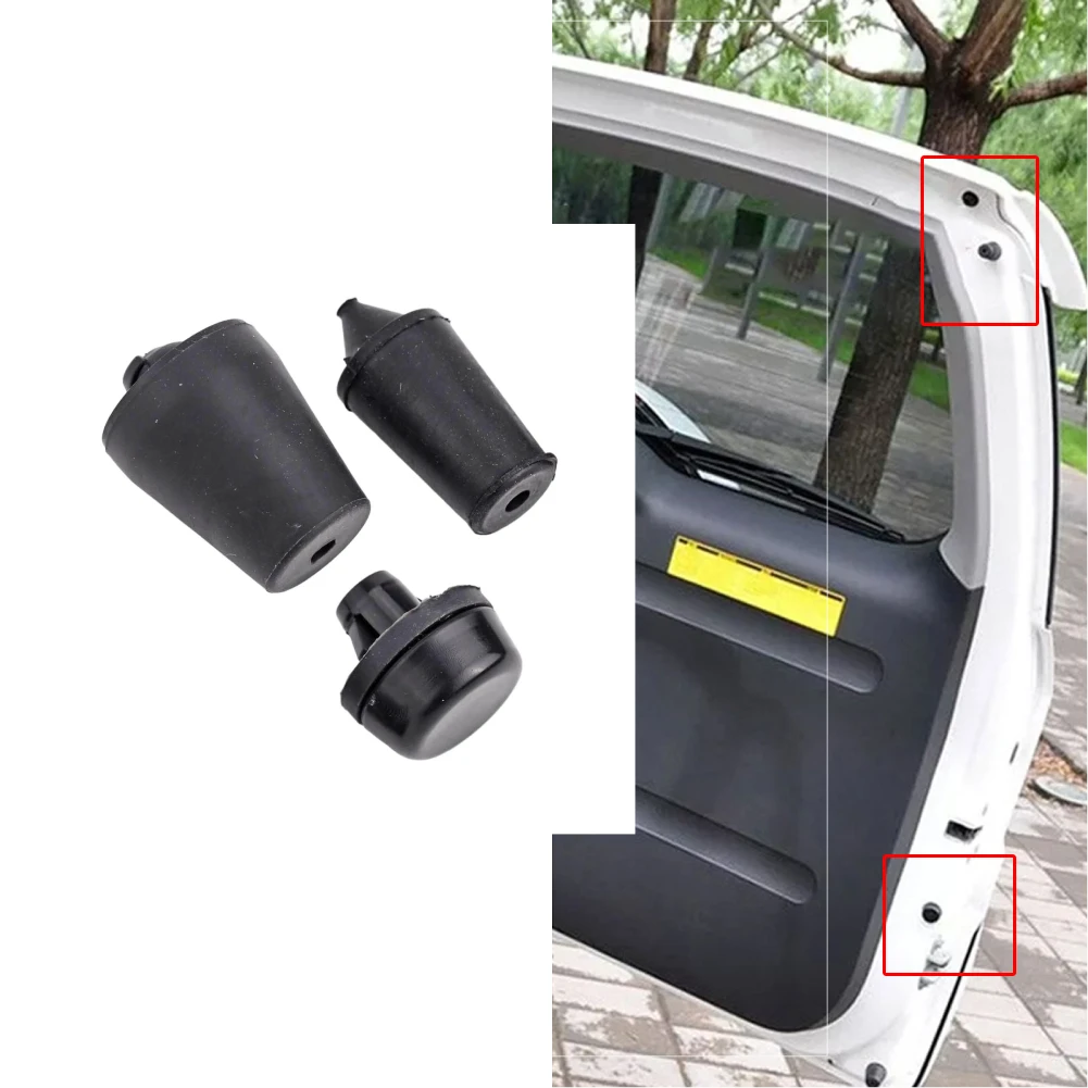 3PCS Shock Absorbing Gasket Rubber Pad For Toyota For RAV4 2009-2012 Car Rear Damping Stopper Block Tailgate Rubber Buffer