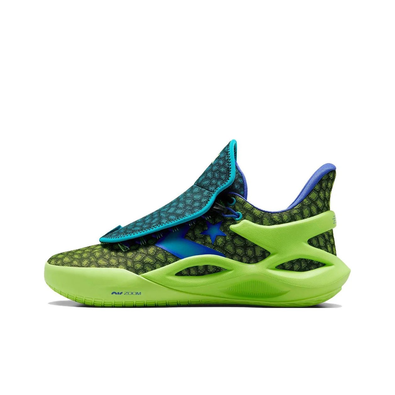 Converse ALL STAR BB TRILLIANT CX Basketball Shoes Unisex Low Top Green/Blue A04942C