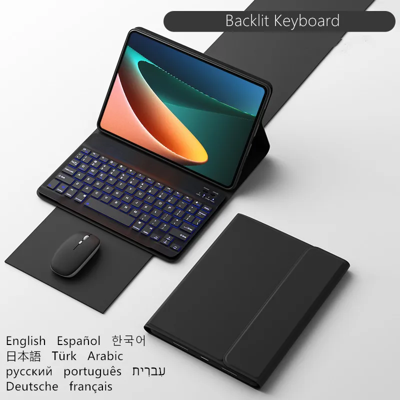 

Keyboard Case for Samsung Galaxy Tab A8 2021 10.5 inch Case Magnetic Tablet Case Funda for Galaxy Tab A8 2021 SM-X200 X205 Cover