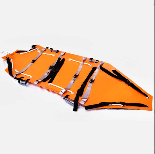 Light Weight Functional Stretcher With Safety Belt Stretcher Trolley For Rescue