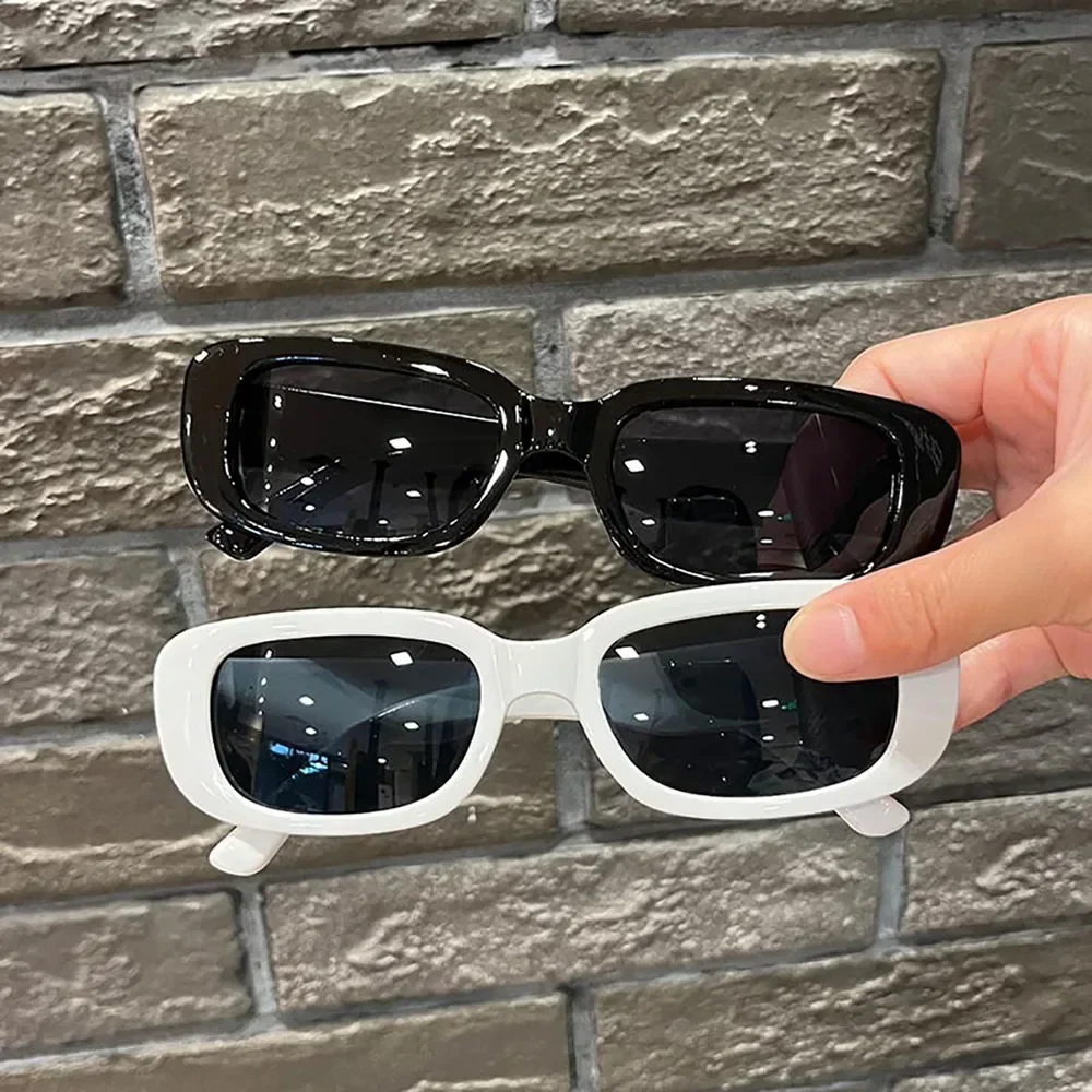 Retro Square Sunglasses Classic Fashion Sun Glasses Travel Anti-glare Cat Eye Goggles Hiking Climbing Sun Protection Driving