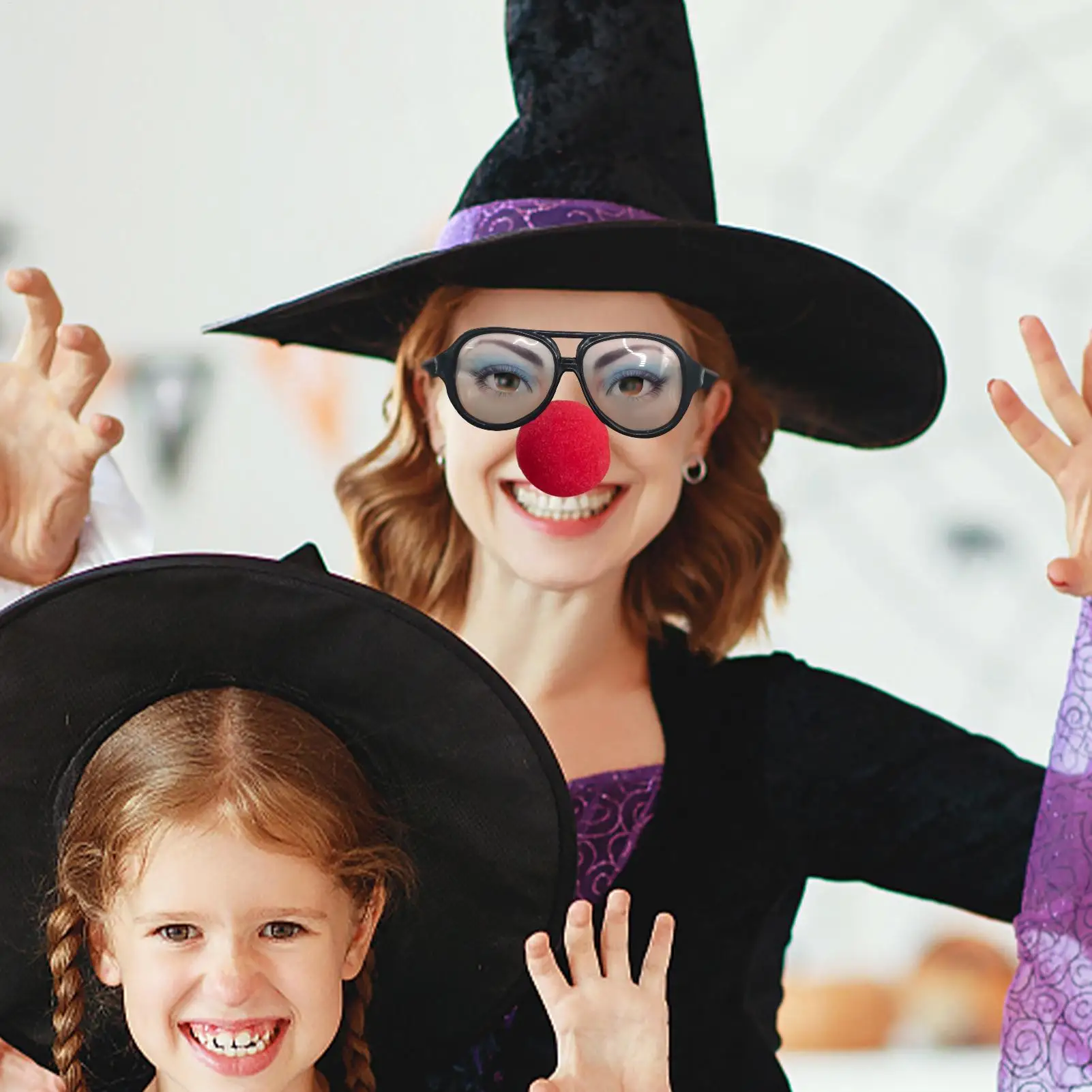 

Забавные костюмные очки, мужские и женские очки для розыгрышей, уникальный внешний вид, аксессуары для вечеринок для воссоединения семьи, Хэллоуина