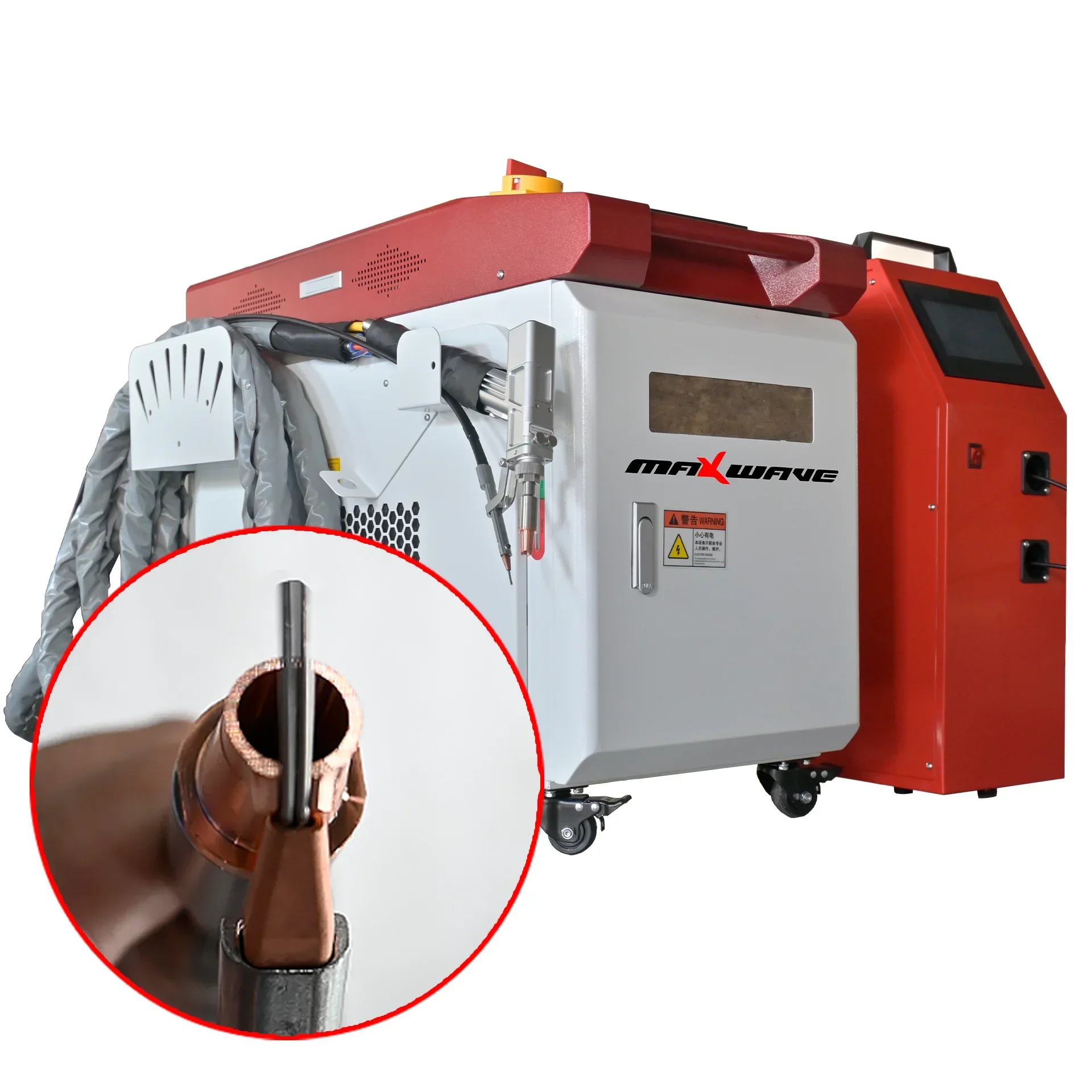 Welding Machine Soldering Handheld 4 in 1 Vertical Machine Welder Solder Cleaning Cutting Machine with Wire Feeder