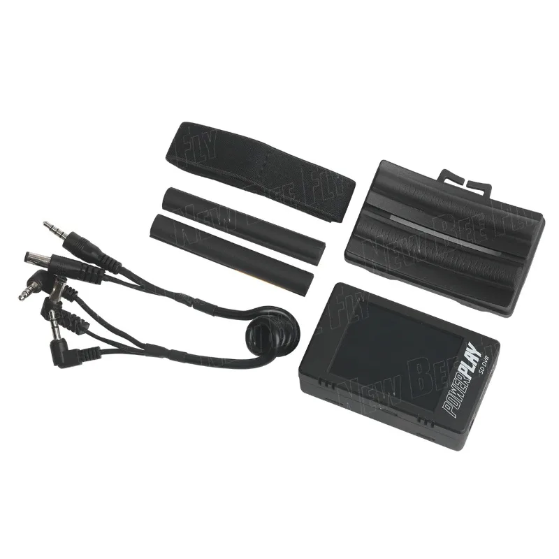 Built-in 6cm ImmersionRC AGS  DVR h264 Encoding / 60fps / High PowerPlay For FatShark display Powers Goggles FPV Data Rate LCD