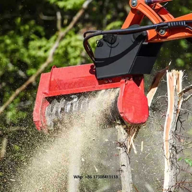 Excavators Land Reclamation Machines Brush Extensions Lawn Mowers Hydraulic Rotary Tillage Soil Turning Tree Crushers