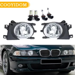 For BMW E39 1999 2000 2001 2002 2003 2004 Car Front Bumper Fog Lights With Bulbs Replacement Fog Lamp Assembly Headlight