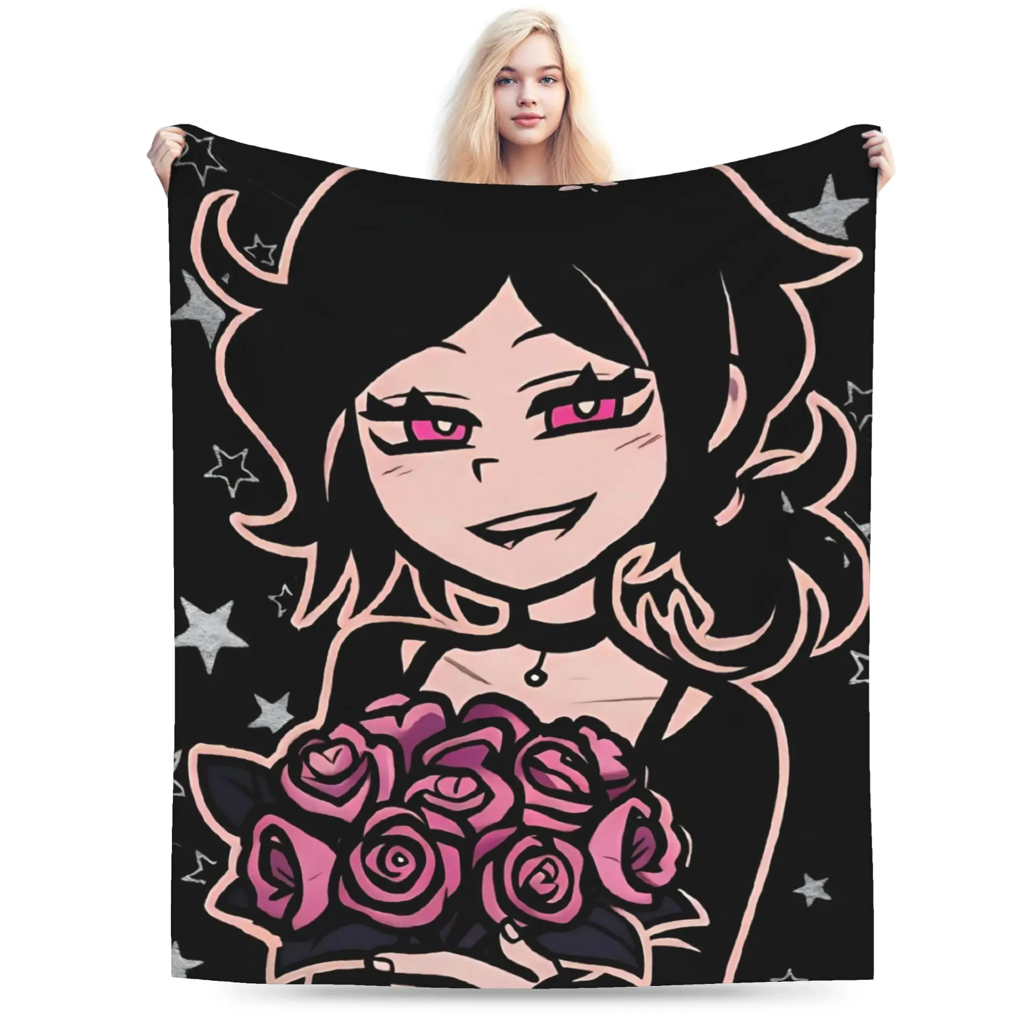 Game The Coffin Of A-Andy And L-Leyley Blankets Velvet Winter  Multi-function Soft Throw Blanket for Bed Office Bedding Throws