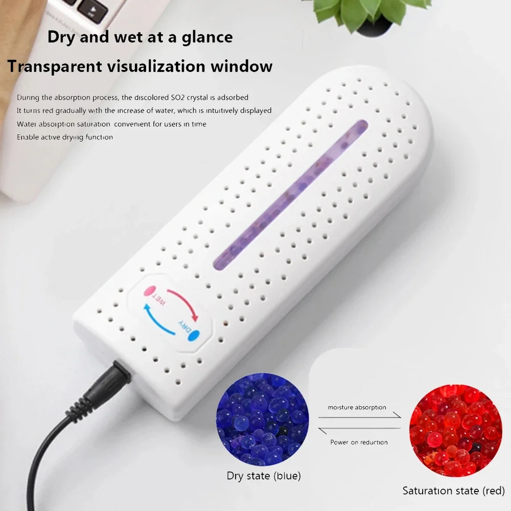 

Воздухоосушитель портативный бесшумный, энергосберегающая электрическая влагопоглощающая машина, быстрая сушка одежды для спальни, прачечной