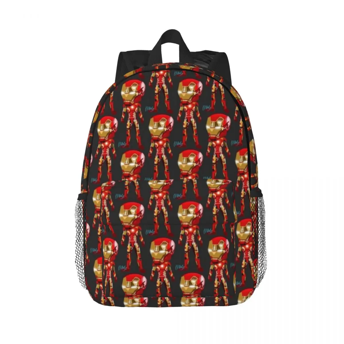 

Iron Man Printed Lightweight Casual Schoolbag For School, Outdoor, Shopping, Office 15inch