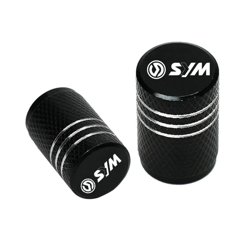 For SYM JP150 GR125 fiddle 3 FNX150 maxsym 400i 600i Accessories Motorcycle CNC Aluminum Tire Valve Air Port Stem Cover Caps