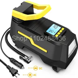 DC/AC 12V/110-220V Car Air Compressor Tire Inflator Air Pump with Digital Pressure Gauge Tire Air Injector Tire Inflation
