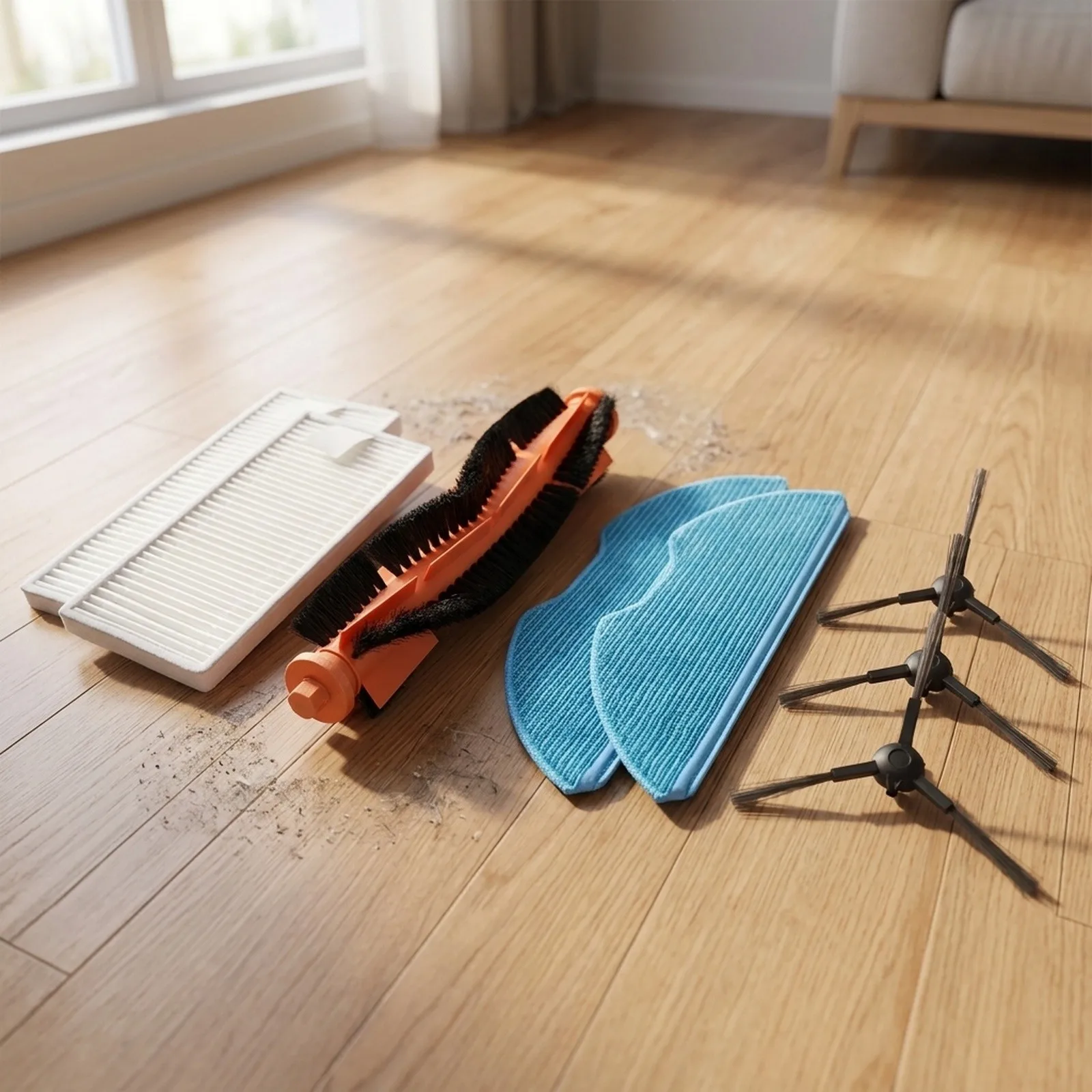 Cleaning Brush Cleaning Brush Set As Shown for homerun 3000 Parts Innovative Bristle Design Nylon And Microfiber Material