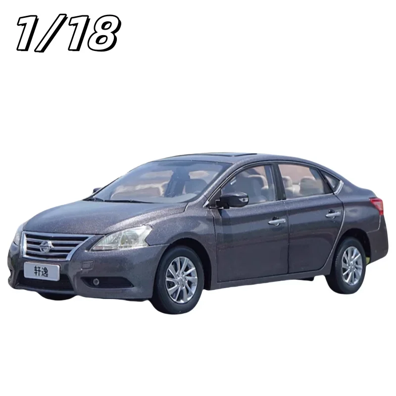 1:18 Original NISSAN SYLPHY diecast alloy simulation model, children's collection of decorative toys, holiday gifts for children