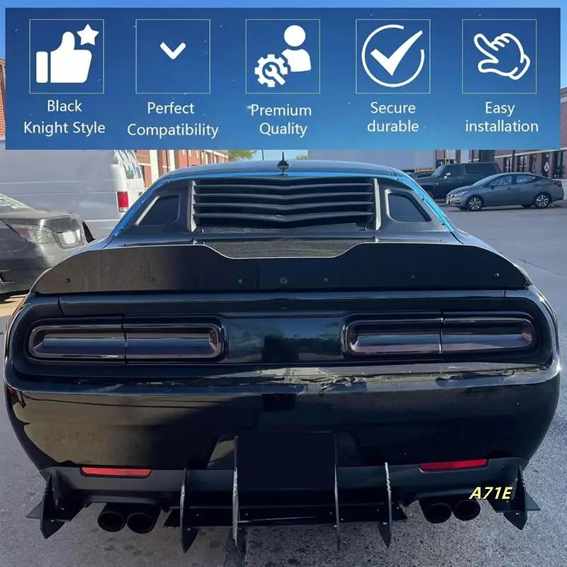 

Tail Light Cover Rear Light Guard Taillight Cover For Dodge Challenger Taillight Decorative Upper Taillight Cover