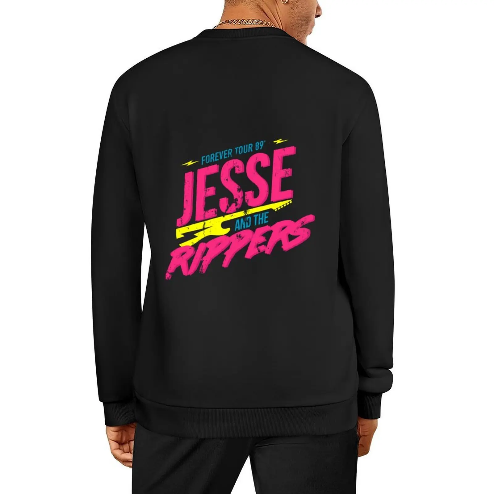 

Jesse And The Rippers Forever Tour 89 Pullover mens clothing autumn clothes autumn jacket men blouse oversize sweatshirts
