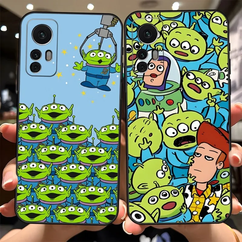 Disney Toy Story Phone Case For Xiaomi 11 11T 13 10 12 12X 10T 13TPro 10S 10Pro Pro Lite Ulltra MIX4 CIVI Funda Black Cover