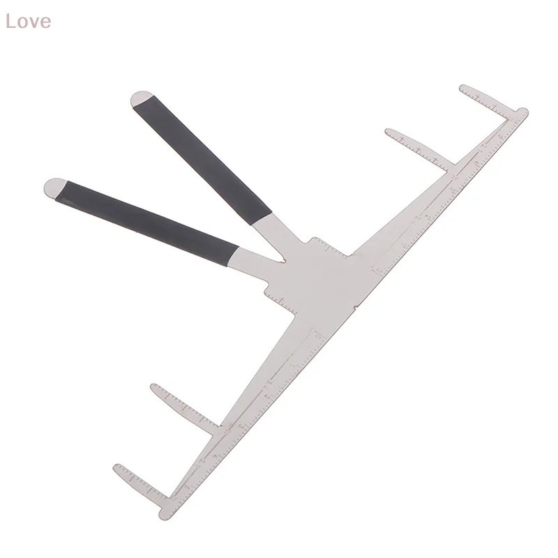 [L&P] Microblading قياس ثلاث نقاط تحديد المواقع التوازن حاكم الحاجب استنسل حاكم للمكياج الدائم