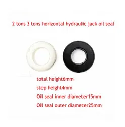 2 Tons 3 Tons Horizontal Hydraulic Jack Accessories Oil Seal Sealing Ring Soft Rubber Oil Seal NEW