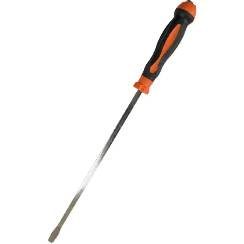 19 Inch Extra Long Flat Head Screwdriver, 600mm Slotted Screwdriver with Magnetic Tip, Heavy Duty Flat Screwdriver for Repair