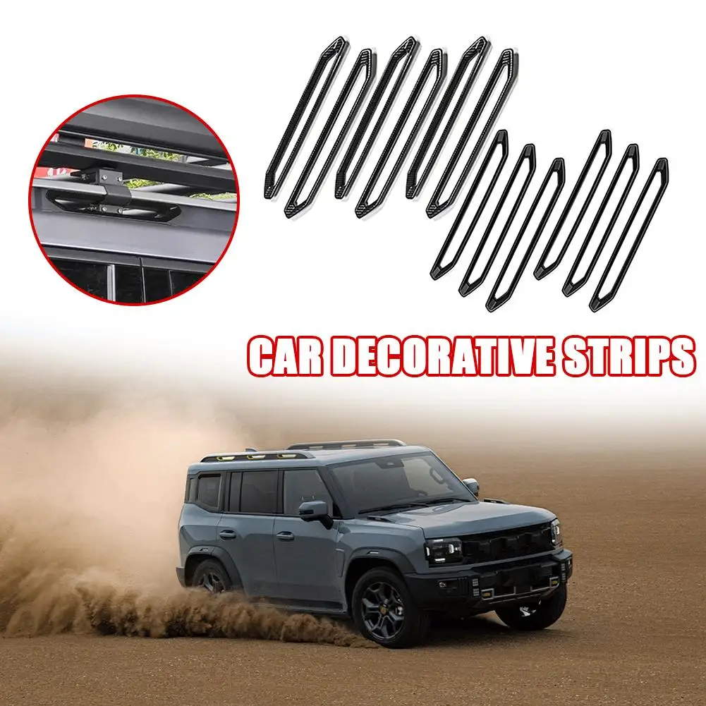 

Для Chery Jetour Trave ller T2 багажная стойка для крыши, детали, наклейки, декоративная Автомобильная деталь G0V1