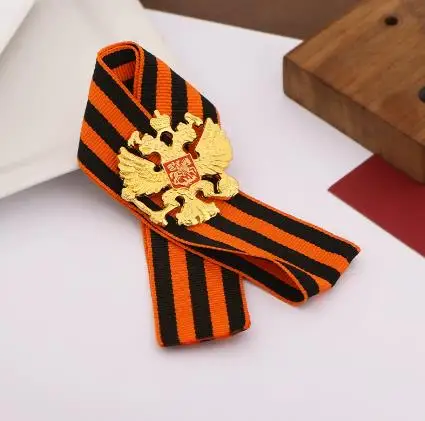 Russian Ribbon Patriotic War Medal Badge Retro Soviet Accessories