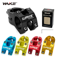 Wake MTB Road Bike Stem CNC Mountain Bicycle Bridge Short Power Downhill Stem 31.8mm High Strength Climbing Riser Accessories