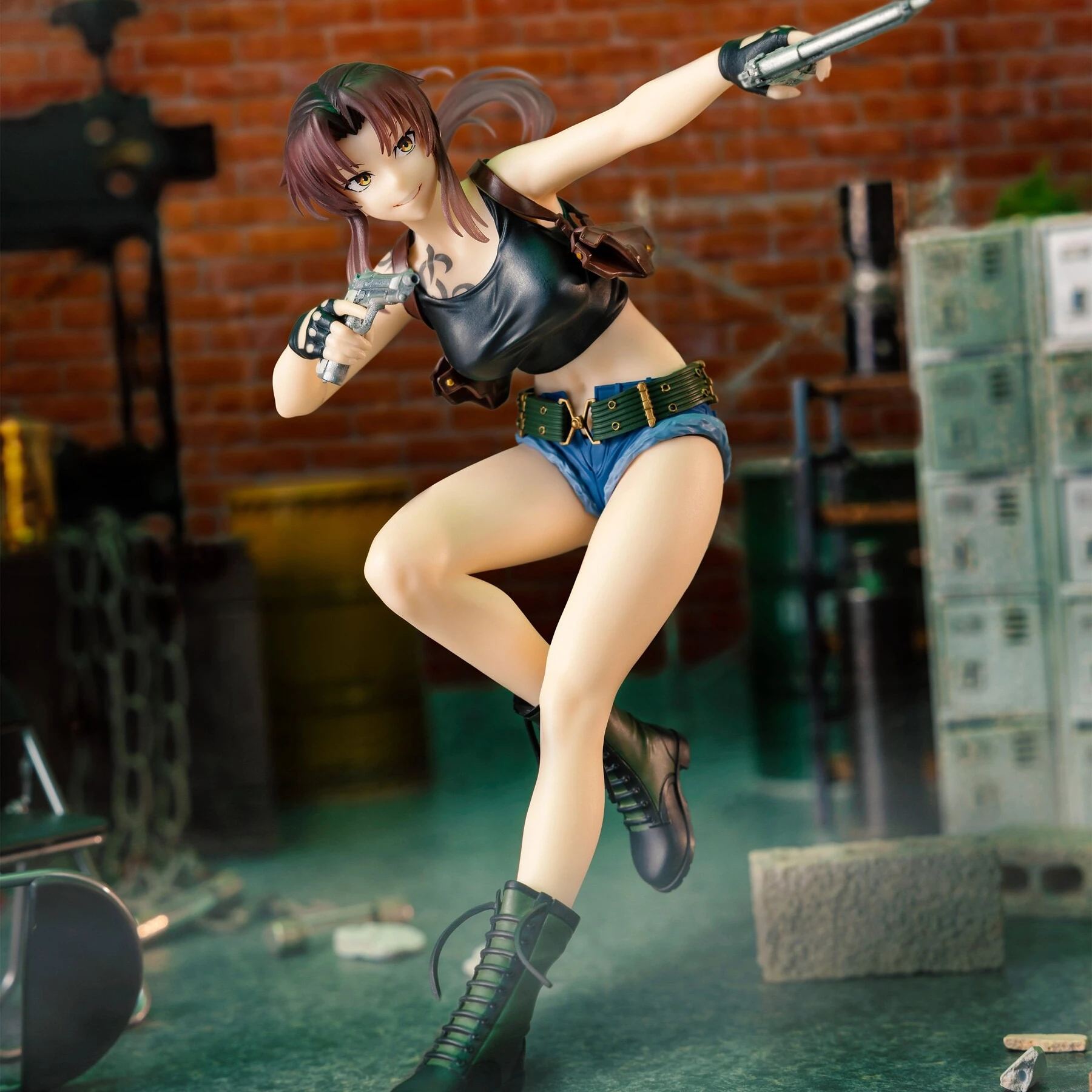

Vivit System Service Authentic Black Lagoon Revy 25Th Anniversary Anime Prize Figure Collectible Decor For Adult Anime Fans
