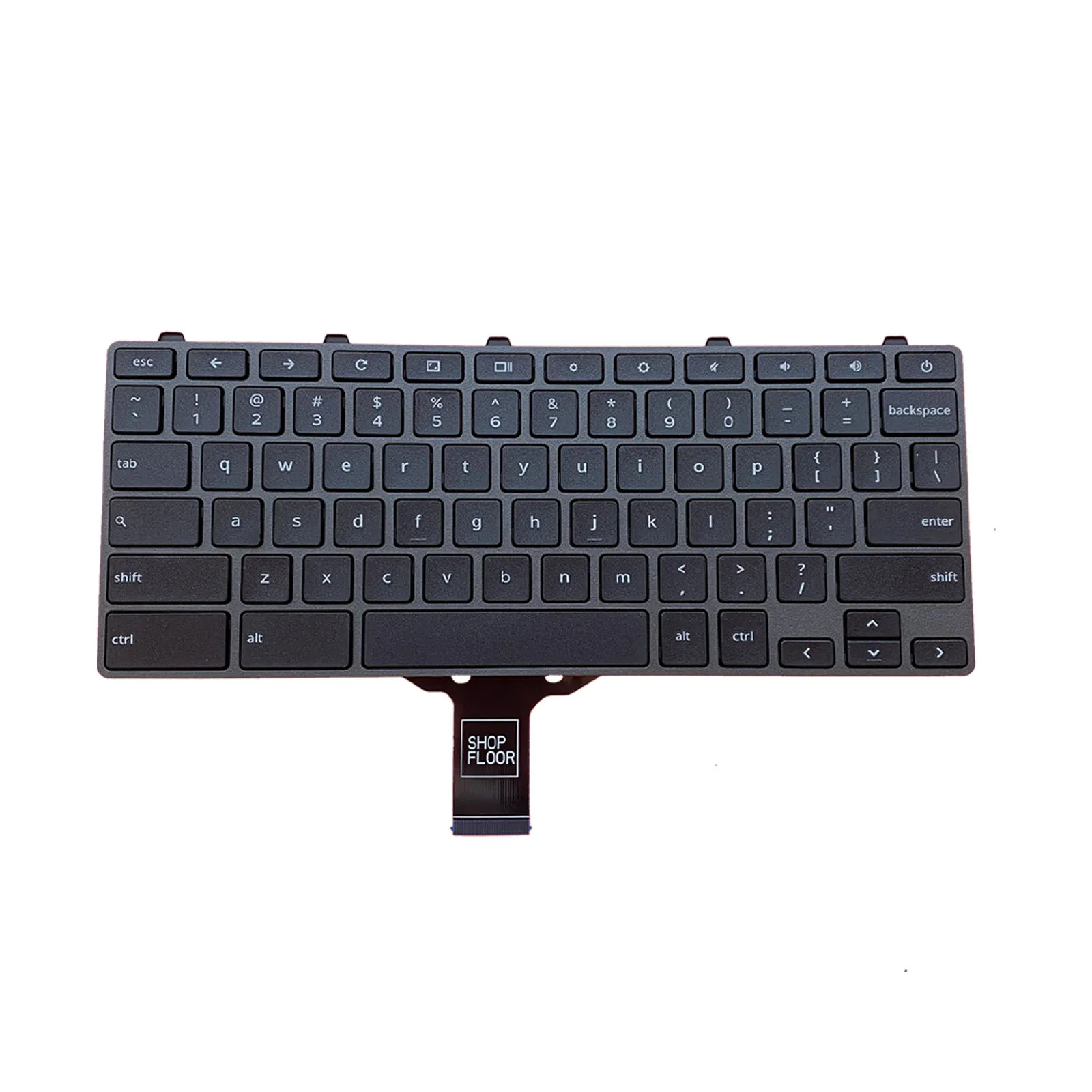 New Notebook Repalcement US Keyboard with Power Key For Non-touch Dell Chromebook 11 3100/5190/3110 00D2DT 0D2DT