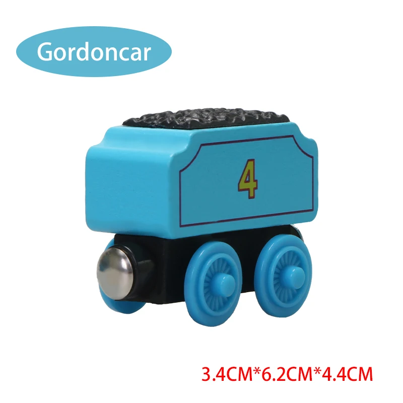 Juguetes de tren de Thomas y sus amigos para niños, juguetes de aleación de madera fundida a presión, Henry fran Annle Skarloey Rickety, modelo para