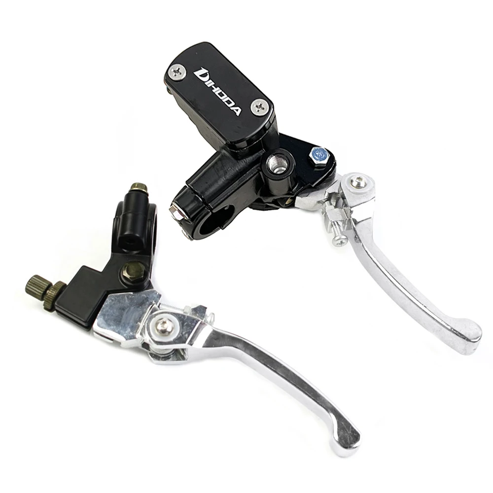 22mm Folding Handlebar Pit Dirt Bikes Clutch Brake Lever For 50cc - 200cc CRF KLX TTR Apollo 125 ATV Dirt Pit Bike Motocross