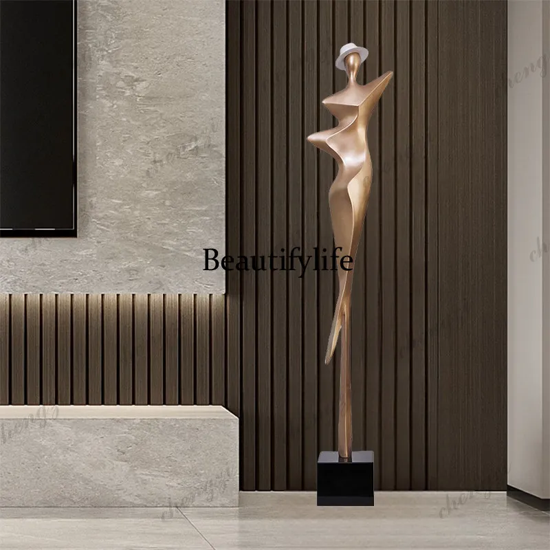 Large floor-to-ceiling, sculpture ornaments, corridors, aisles, porches, light luxury and high-end handicrafts