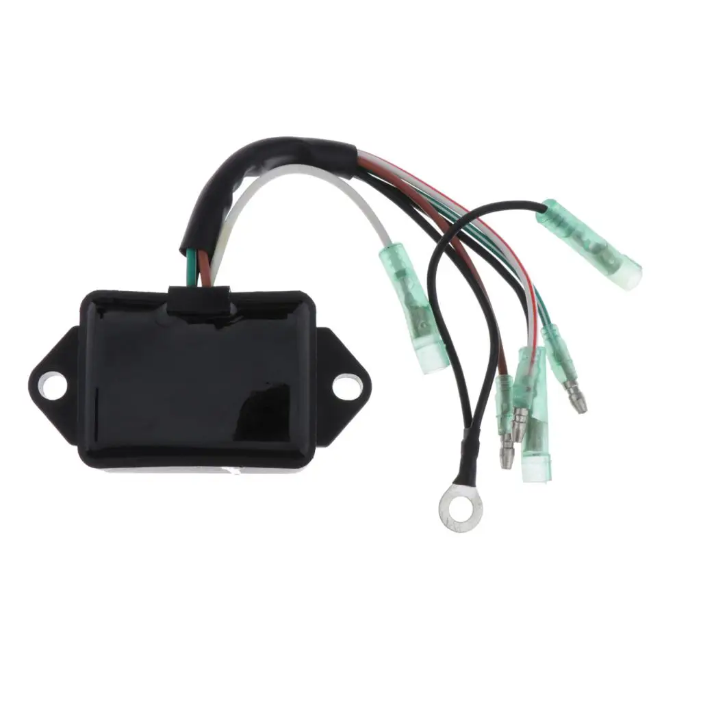 Spare Outboard CDI Unit Ignition Pack for Yamaha Engine 4hp 5hp 2 Stroke Boat Motor Part Replacement