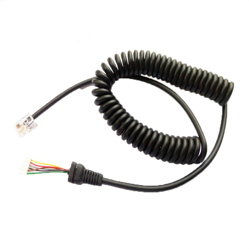 MH-48 Speaker Mic Cable Cord For YEASU MH-48A6J FT-7800 FT-8800 FT-8900 FT-7100M