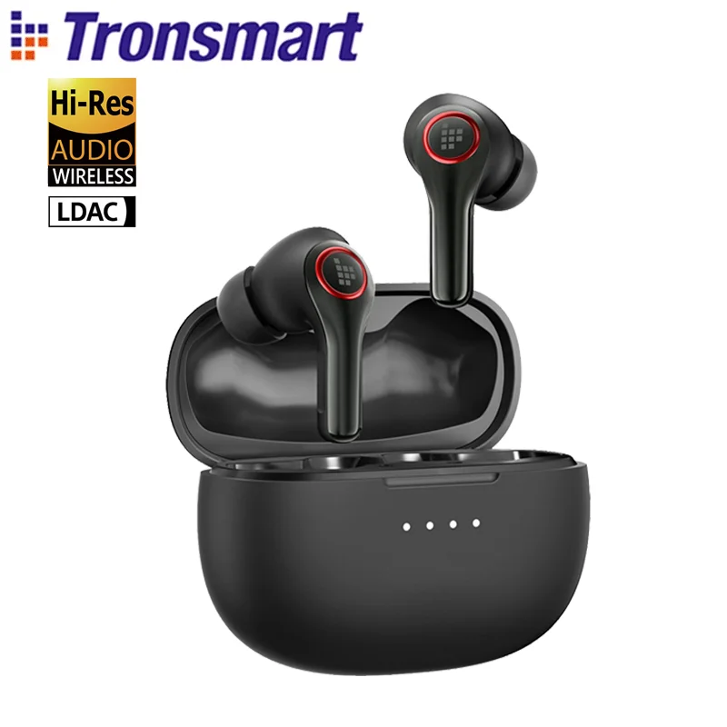 fone de ouvido bluetooth Tronsmart Sounfii NC 2 Bluetooth sem fio híbrido ANC com áudio de alta resolução, 40 horas de reprodução, 2026 NOVO CHOICE