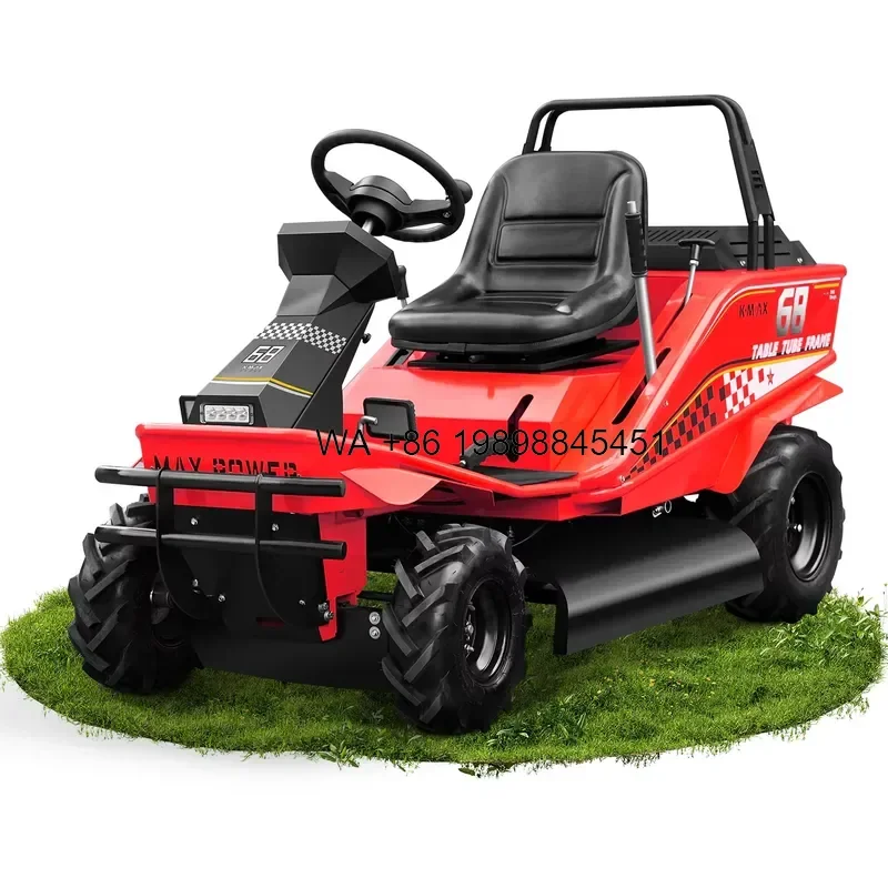 Wmwmnu New Ride on Mower Small Riding Mower Lawn Tractor Zero Turn for Garden